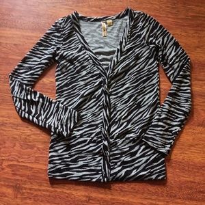 💟Zebra cardigan